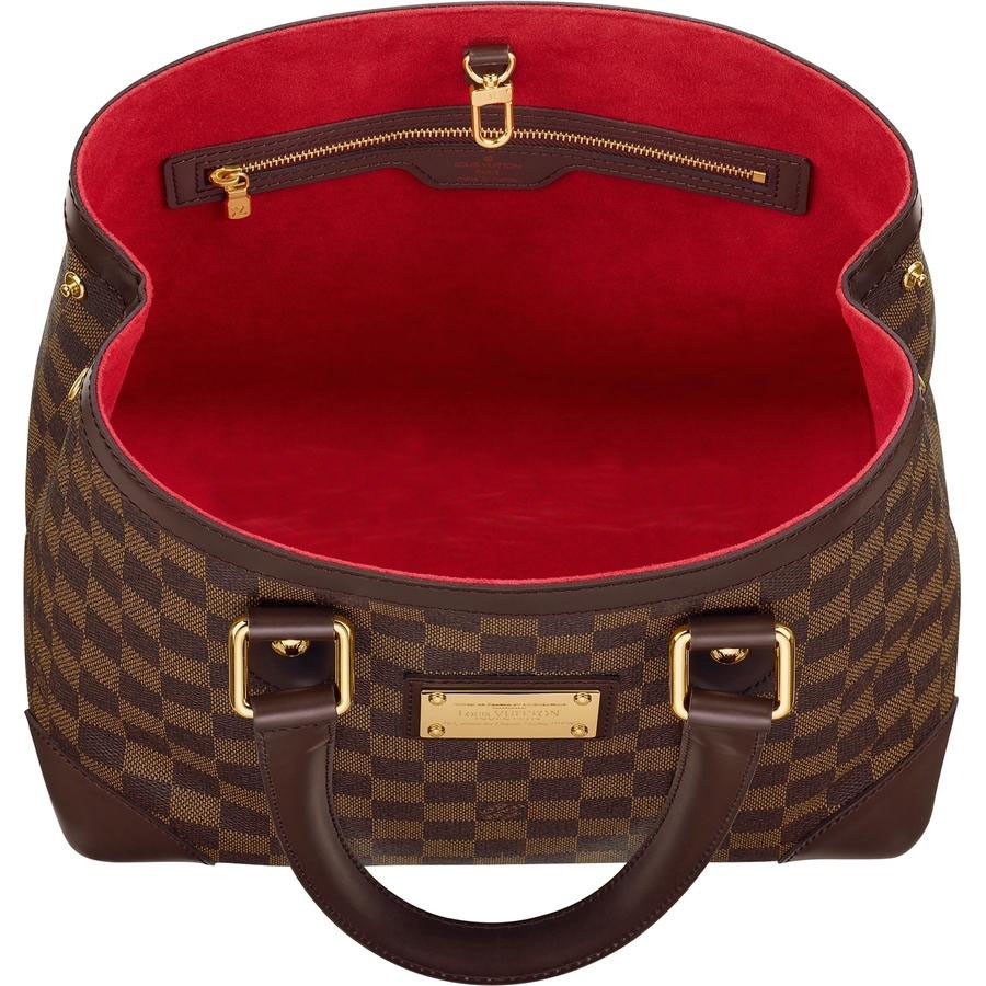 Best Replica Louis Vuitton Hampstead PM Damier Ebene Canvas N51205 - Click Image to Close